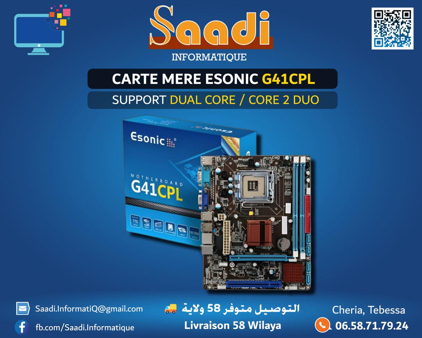 CARTE MERE ESONIC G41CPL