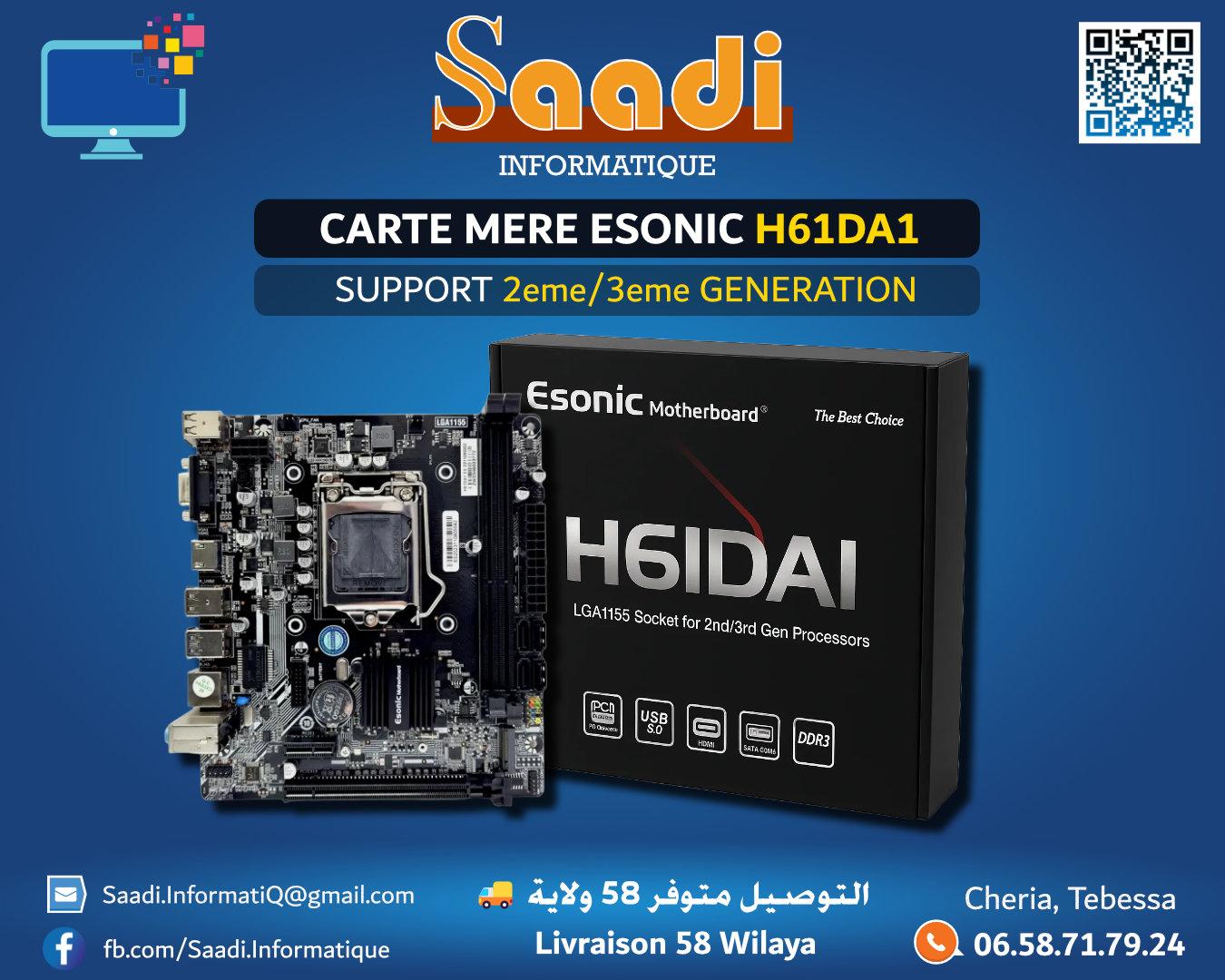 CARTE MERE ESONIC H61