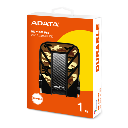 DISQUE EXTERNE ADATA DURABLE HD710M PRO 1TB 2.5" USB 3.2