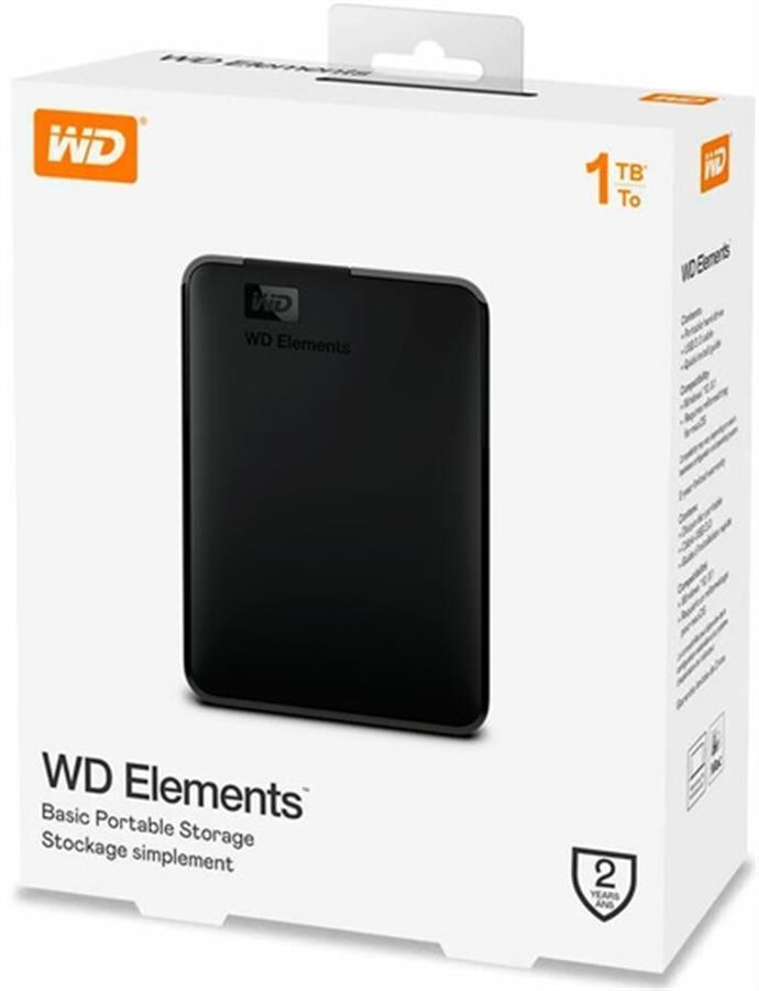 DISQUE EXTERNE WD ELEMENTS 1TB USB 3.0