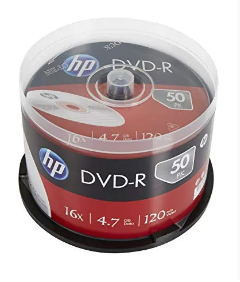 DVD HP 16X (boite de 50 pcs)