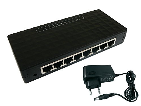 SWITCH RESAU S880 AUFA 8PORT GIGABIT RJ45 100/1000