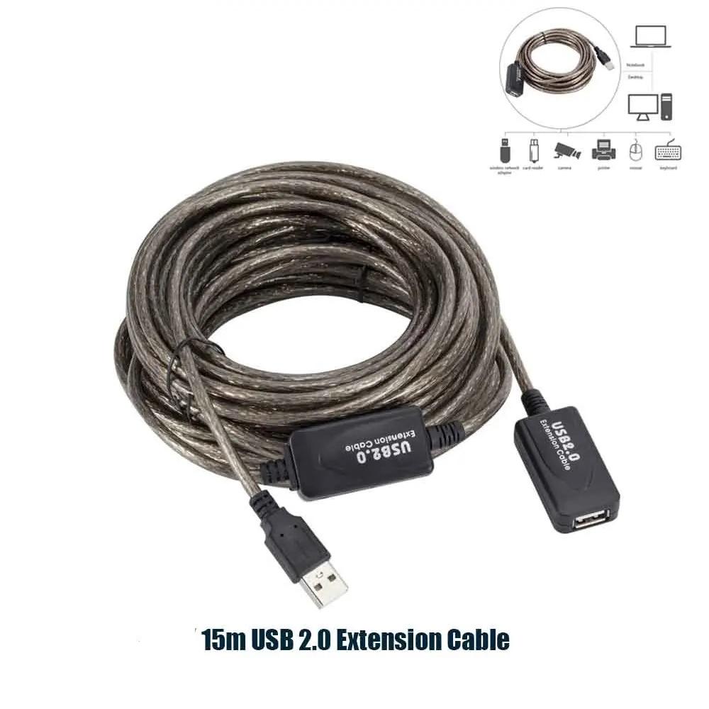 CABLE EXTENSION USB V2.0 15M