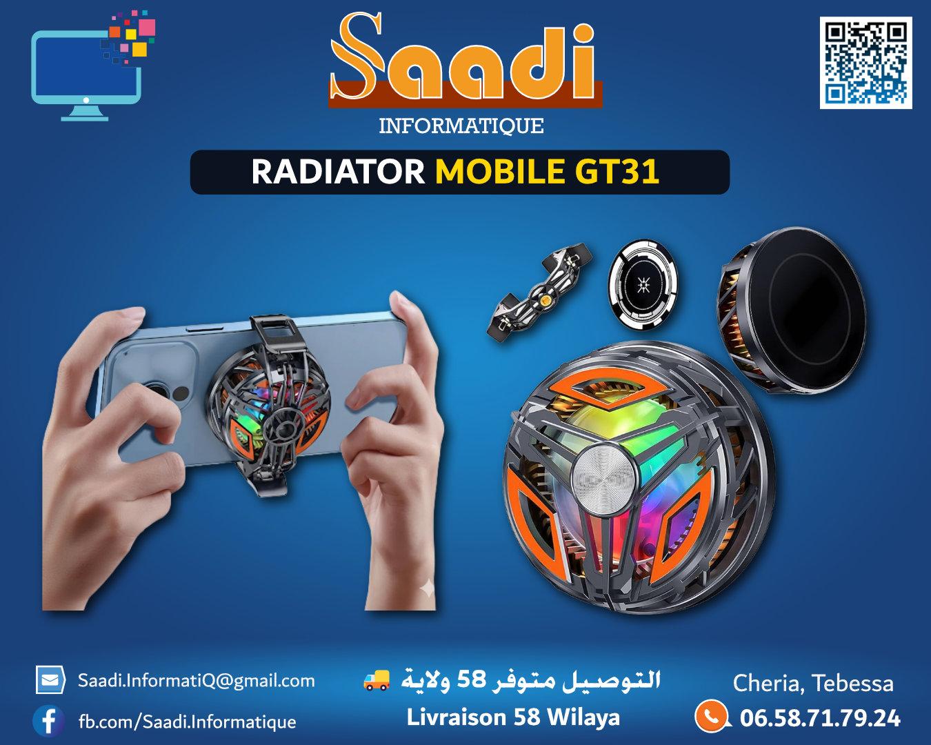 RADIATOR MOBILE GT31