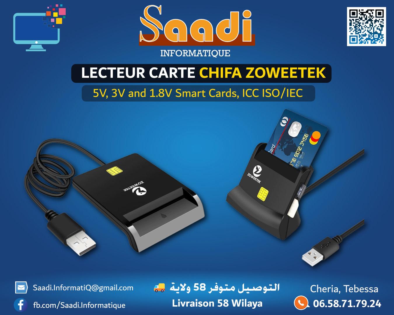 LECTEUR CARTE CHIFA ZOWEETEK