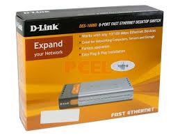 SWITCH 08 PORTS 10/100 MBPS D-LINK