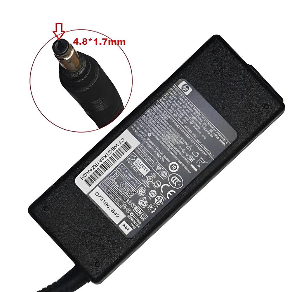 CHARGEUR LAPTOP HP 19V/4.74A 4.8*1.7 (cartonné)