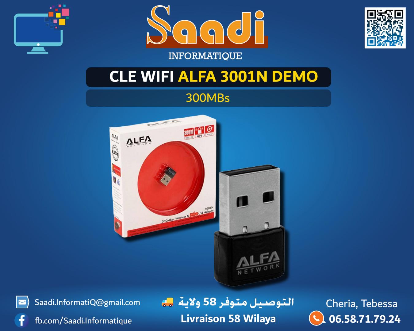 CLE WIFI ALFA 3001N DEMO