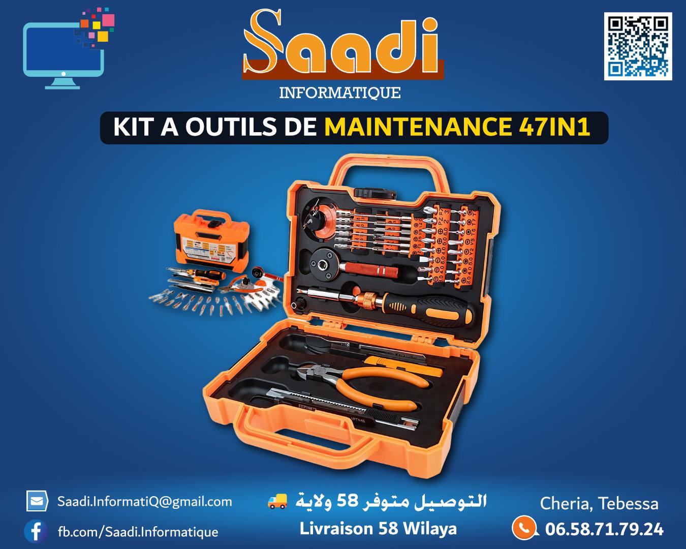 KIT A OUTILS DE MAINTENANCE 47IN1 8146