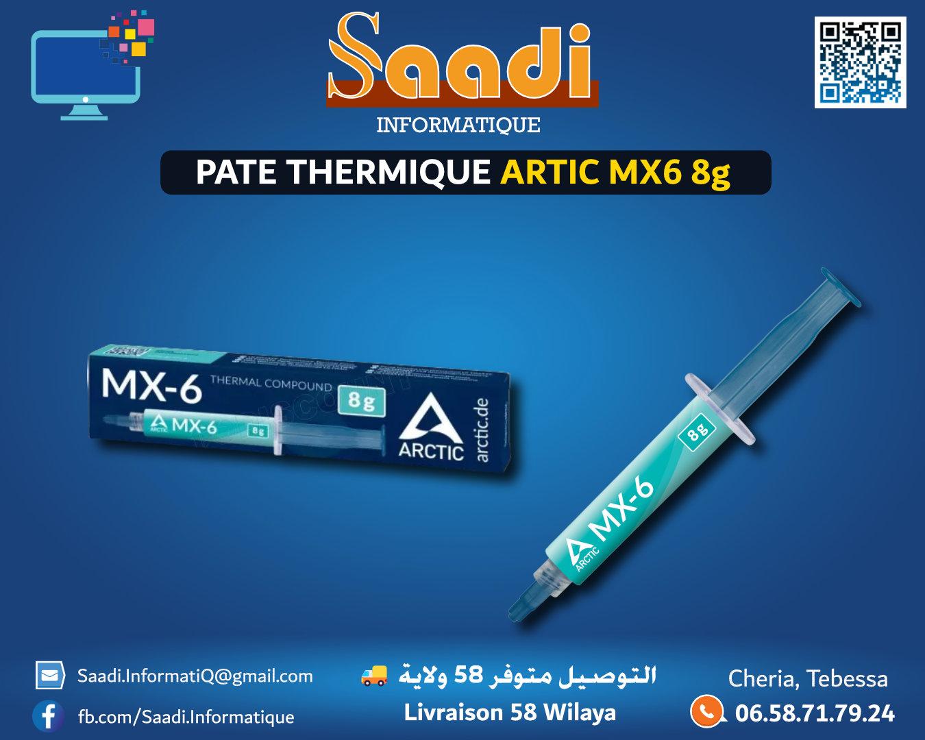 PATE THERMIQUE ARTIC MX6 8g